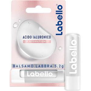 Labello Acido Ialuronico Lip Hydratation Plus Rosé 5.2g, Burrocacao labbra ultra-leggero, Lip balm con acido ialuronico per labbra rimpolpate, Balsamo labbra per un'idratazione di 24 ore