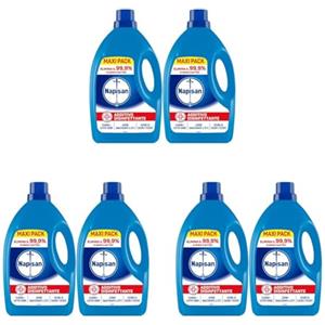 Napisan Additivo Disinfettante Lavatrice, Confezione da 2 x 2.2 Litri di Additivo Liquido per Lavatrice, Contro i Batteri e i Cattivi Odori