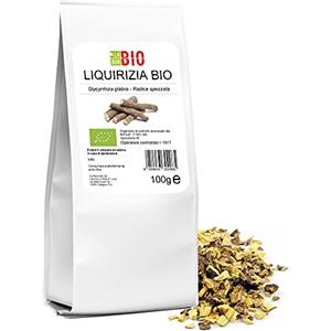Laborbio Liquirizia radice spezzettata Bio 100 g - Tisane Infusi Liquori Uso in cucina - 100% Naturale LaborBio