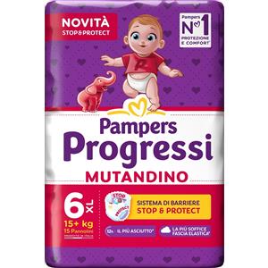 Pampers Progressi Mutandino 6 15 pezzi