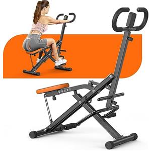 Dskeuzeew - Cyclette Total Power Body Crunch, attrezzatura per allenamento degli addominali, attrezzatura per palestra domestica, per addome, braccia, gambe, schiena e glutei (2023)