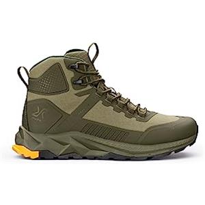 RevolutionRace Phantom Trail Mid Waterproof Hiking Boots da Uomo, Scarpe da Trekking Impermeabili per Tutte le Attività All'aperto, Black, 45