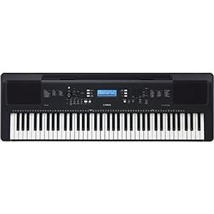 Yamaha Musical Instruments Yamaha Digital Keyboard PSR-EW300 - Tastiera Digitale ideale per principianti - Design portatile con 76 tasti dinamici e funzioni di apprendimento - Nero
