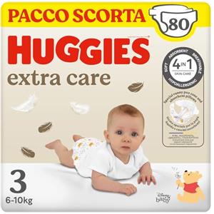 Huggies Extra Care Bebè Pannolini, Taglia 1 (2-5 kg), Confezione da 28 Pannolini