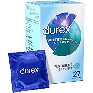 Durex Settebello Preservativi Forma Classica, 27 Profilattici