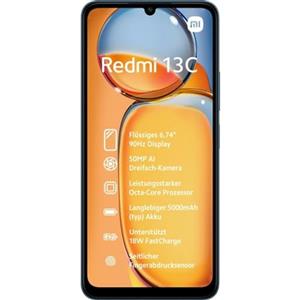 Xiaomi Redmi 13C 17,1 cm (6.74) Double SIM 4G USB Type-C 8 Go 256 Go 5000 mAh Bleu, Marine