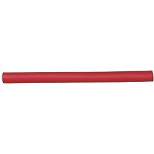 Efalock - Bigodini flessibili, 12 mm, colore: rosso, 6 pezzi