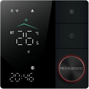BecaSmart Serie 18 Termostato WiFi per Caldaia a Gas, Termostato Intelligente Programmabile Funziona con Smart Life con l'app Tuya, Compatibile con Controllo Vocale di Alexa e Google Assistant