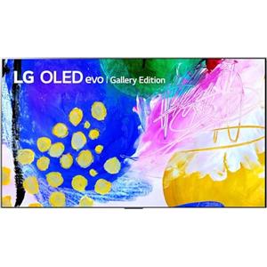 LG OLED65G26LA Smart TV 4K 65 TV OLED evo Gallery Edition Serie G2 2022, Gallery Design, Processore α9 Gen 5, Brightness Booster Max, Dolby Vision Precision Detail, Wi-Fi 6, 4 HDMI 2.1 @48Gbps