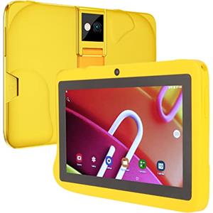 Tosuny Tablet per bambini da 7 pollici, tablet Android 10, Octa Core 4GB RAM 128GB ROM, schermo touchscreen HD IPS, 2.4G/5G WIFI, fotocamera da 5MP, custodia a prova di bambino