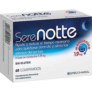 Specchiasol Nutricosmetics - Specchiaso Serenotte 60 Comp - Melatonina 1,9 Mg