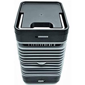 LeoFla Mini Ventilatore Portatile Raffrescatore Evaporativo con Acqua Umidificatore, Variabile, Media