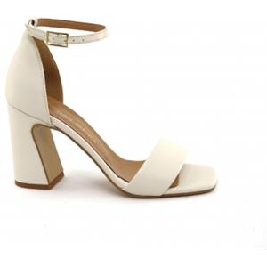 Vegan Shoes Italy VSI NELLY Sandali Sposa vegan avorio tacco alto tallone chiuso Made in Italy