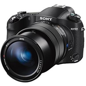 Sony RX10 IV - Fotocamera compatta avanzata (sensore tipo 1.0, obiettivo Zeiss F2.8-4.0 24-600 mm, messa a fuoco automatica veloce da 0,03 s, registrazione filmati 4K) Nero