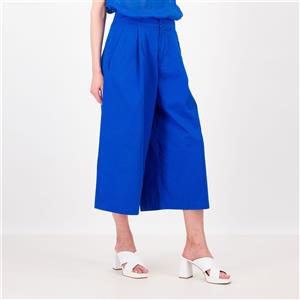 Colour Lab Pantaloni cropped in gabardina 100% cotone