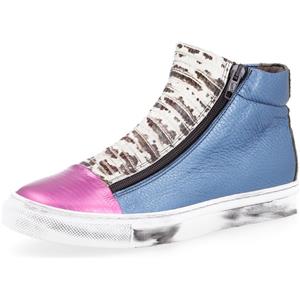 Ebarrito Sneakers in pelle con doppia zip