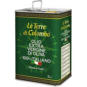 Le Terre di Colombo - Olio Extravergine d'oliva 100% Italiano - in Tanica - 3 Litri