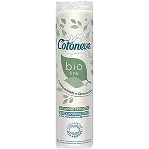 Cotoneve Bioline 60 Dischetti lisci in confezione compostabile