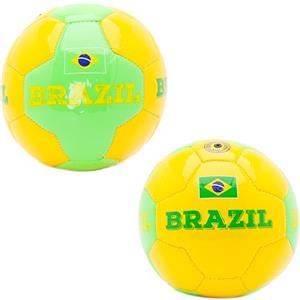 Toyland® Calcio a Tema Paese (4lbs/Taglia 2) - Festa di Calcio della Coppa del Mondo 2022 - Giocattoli all'aperto (Brasile)