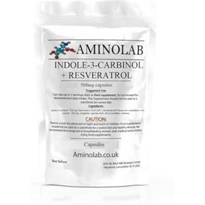 Aminolab - Indole-3-Carbinolo + Resveratrolo 500mg 60 Capsule