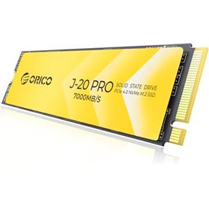 ORICO 2TB NVMe SSD M.2 Interno SSD, PCIe 4.0 Gen4x4, Fino a 7000 MB/s, SLC Cache 3D NAND TLC, Unità a Stato Solido Interne Giochi e Editing Video,Compatibile con PS5- J20Pro