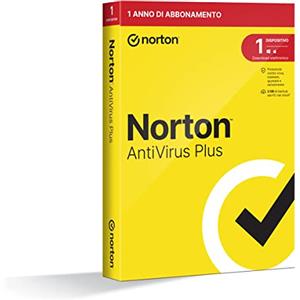 Norton Antivirus Plus 2024, 1 Dispositivo, Licenza di 1 anno, PC o Mac
