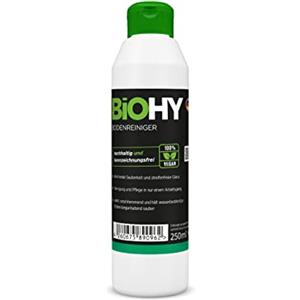 BiOHY Detersivo per pavimenti (Bottiglia da 250ml) | Concentrato per tutte le apparecchiature di pulizia e tutti i pavimenti duri | Pulizia senza striature (Bodenreiniger)