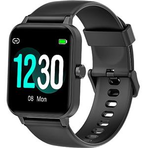 Blackview Smartwatch Uomo Donna,Orologio Fitness con Contapassi Saturimetro (SpO2) Sonno Cardiofrequenzimetro da Polso, Smart Watch da 1.83