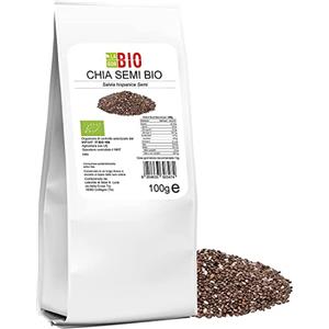 Laborbio Chia semi Bio 100 g - Colazione Energia Benessere 100% Naturale Vegan - LaborBio