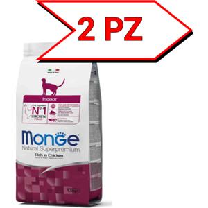 Monge Natural Superpremium Indoor Adult Gatto (Pollo) - secco 400g