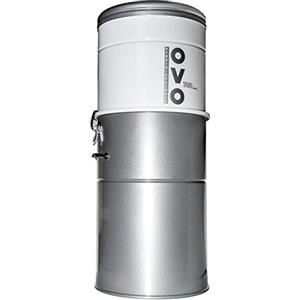 OVO OVO-700ST-35H Aspirapolvere Centralizzato, Acciaio, Grigio, 1700 W, 65 decibel