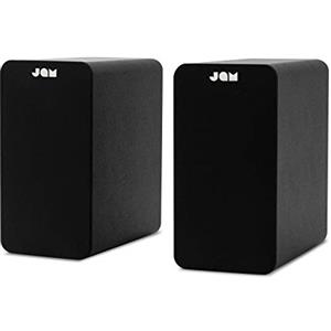 Jam Bluetooth Bookshelf Speakers - Casse Audio Compatte, Altoparlanti Bluetooth Stereo Doppi, Alimentazione Casse Stereo a Rete, Aux-In, Driver 4