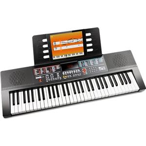 RockJam Pianoforte con tastiera LED a 61 tasti