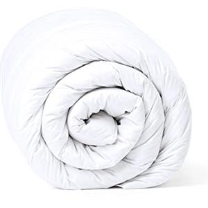 Amazinggirl Piumino Inverno 135 x 200 cm - trapunte coperta per dormire leggera trapunta bianca