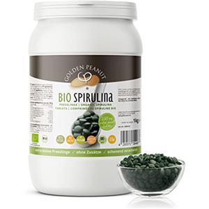 Golden Peanut Spirulina Bio - Pressa a a spirale, 1 kg di pareti in cellulosa, senza glutine, vegana