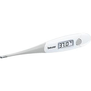 Beurer FT 13 Termometro Digitale Flessibile Impermeabile con Allarme Febbre Ottico e Acustico, Misurazione della Febbre Confortevole per neonati, Bambini e Adulti