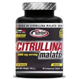 ProNutrition CITRULLINA MALATO (90 cpr) Citrullina Malato - cpr da 1000 mg serving 3000mg