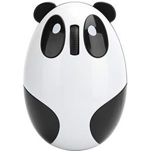 Socobeta Mouse Panda Cute Plug and Play Wireless Computer ottico senza suono ad alte prestazioni
