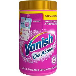 Vanish Oxi Action Multipower Polvere Rosa, Smacchiatore per Capi Colorati, 1 Confezione da 2.5 kg di Smacchiatore per Bucato, Additivo Lavatrice Multiazione senza Candeggina