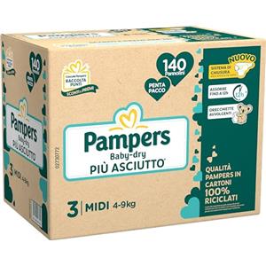 Pampers Penta Baby Dry Junior, Taglia 5, Pacco scorta da 112 Pannolini