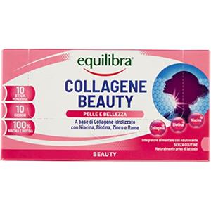 Equilibra Collagene Beauty, 10 Unità, Confezione da 1