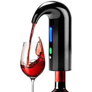 BANGDILS Decanter Aeratore per vino elettrico Versatore rapido intelligente dell'aeratore del vino a un bottone per gli accessori dei regali del vino del festival della festa di famiglia del BBQ