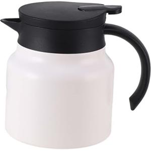 JISADER Caraffa termica per caffè in acciaio inossidabile Bottiglia di acqua calda Caraffa isolata Teiera Caraffa per caffè sottovuoto per ristoranti Cucina