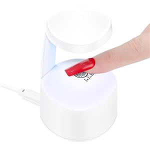LKE Lampada UV per unghie in gel, mini lampada UV con sensore a infrarossi e cavo di tipo C, 60 g, mini asciugatrici, 2 lampade UV ad asciugatura rapida, per fai da te, idea regalo (n. 1 mini lampada