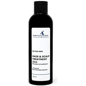 argentum plus Argento-MSM capelli e cuoio capelluto trattamento 2in1 shampoo e balsamo - 200 ml