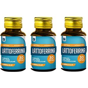LABOTTEGADEGLIINTEGRATORI Lattoferrina 200 mg 90 Capsule | 1 Capsula al giorno LABOTTEGADEGLIINTEGRATORI