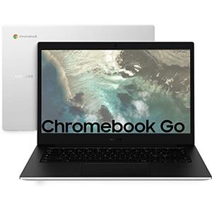 Samsung Galaxy Chromebook Go, Computer Portatile XE340XDA-KA1IT Chrome OS, Processore Intel Celeron, Display Screen 14