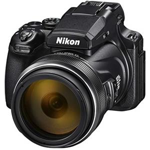 Nikon Coolpix P1000 Fotocamera Bridge, Zoom Ottico 125x, Video 4K/UHD, Bluetooth, Wi-Fi, Nero [Nital card: 4 anni di garanzia]