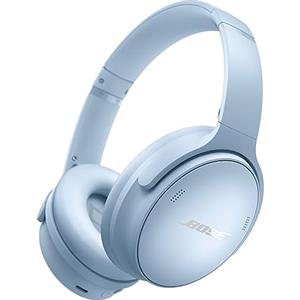Bose NUOVO Bose QuietComfort Headphones con cancellazione del rumore wireless, Bluetooth cuffie over-ear con durata della batteria fino a 24 ore, Blu - Edizione Limitata