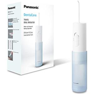 Panasonic EW-DJ11 Idropulsore, Irrigatore Orale Facile da Usare con 2 Impostazioni di Pressione dell'Acqua, Compatto e Portatile